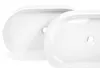 Lavabo da Appoggio Rea Nadia 60 White Matt Anteprima dell’immagine prodotto 6