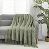 Coperta all'uncinetto in stile boho, ideale per divano e Anteprima dell’immagine prodotto 2