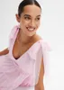 Bonprix donna abito rosa con fiocchi taglia: 36/38 Anteprima dell’immagine prodotto 3
