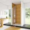 AICA Schwenktür 80x185cm Nischentür Duschwand，5mm ESG Produktbild-Vorschau 2
