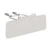 A product shot of a beige bed rail with gray metal supports, isolated on a white background. Voir les images du produit