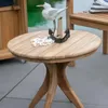 Teakholz Garten-/Beistelltisch - bene living - Burton rund Produktbild-Vorschau 11