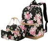 Schulrucksack Mädchen Teenager Damen Schultasche Canvas Produktbild-Vorschau 1