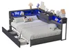 UnboxG Polsterbett 140x200 cm Grau, Doppelbett aus Produktbild-Vorschau 13