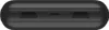 A close-up view of the ports on a black power bank. Produktbild-Vorschau