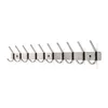TOJ Living Wandgarderobe 78 cm – Edelstahl Garderobenleiste Produktbild-Vorschau 1