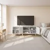 Mobile TV basso Relaxdays, 6 ripiani, mobile TV fino a 60 Anteprima dell’immagine prodotto 3