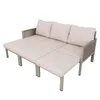 Ensemble de mobilier de jardin extensible Flieks pour 3 à 5 Voir les images du produit 11