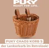 Puky Geflochtener Lenkerkorb CHAOS KORB S brown 9122 Produktbild-Vorschau 5