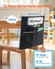 SucceBuy Klassenzimmerstuhltasche 12x Aufbewahrungstaschen Produktbild-Vorschau 2