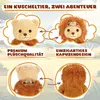 BRUBIES Teddy Löwe - 25 cm Teddybär im Löwenkostüm mit Produktbild-Vorschau 3