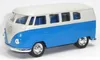 VW Bus Bulli T1 blau Modellauto 11,5 cm Metall Spritzguss Produktbild-Vorschau 3