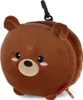 Reisekissen mit Schlafmaske Teddy Legami Travel Buddy braun Produktbild-Vorschau 2