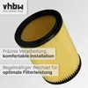 vhbw Faltenfilter kompatibel mit Hikoki Hitachi WDE 3600, Produktbild-Vorschau 6
