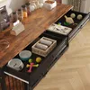 A dog crate with drawers filled with dog supplies. Produktbild-Vorschau