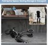 giantex Rollator, Aluminium, Schwarz, Faltbar, 6-fach Produktbild-Vorschau 4