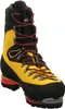 A single yellow and black mountaineering boot is shown against a white background. Podgląd zdjęcia produktu