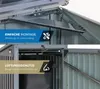 Westmann Stahl Mülltonnenbox und Gerätebox Anthrazit Produktbild-Vorschau 6