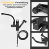 Küchenarmatur, Edelstahl Wasserhahn, Spültischarmatur, Produktbild-Vorschau 7