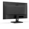 The back of a black AOC computer monitor on a white background. Produktbild-Vorschau