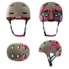 Skater- und Fahrradhelm | Graue Blume | EN1078 Produktbild-Vorschau 2