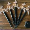 FHS International 5x Gartenstecker Rentier 24cm warmweiß Produktbild-Vorschau 3