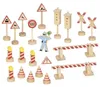 Ensemble de panneaux de signalisation en bois Goki - 21dlg. Voir les images du produit 6