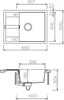 Schock Einbauspüle Manhattan D-100 A Onyx - Auflagespüle Produktbild-Vorschau 7
