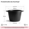 10 L kookpan, soepketel, anti-aanbaklaag, geschikt voor Productafbeelding-voorbeeld 2