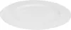 A white plate on a white background. Produktbild-Vorschau