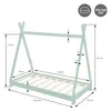 ML-Design Kinderbett Tipi 70x140 cm mit Lattenrost, Produktbild-Vorschau 6