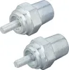 Two metal battery terminal adapters with threaded bolts. Produktbild-Vorschau