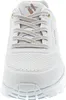 Front view of a white Skechers sneaker. Anteprima dell’immagine prodotto
