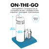 ion8 NFL Packers Leichte Edelstahl-Wasserflasche, 600 ml/20 Produktbild-Vorschau 3