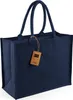Westford Mill Jute Shopper Classic Jute-Tasche W407 Produktbild-Vorschau 1