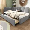 ODIKALO Ausziehbett Daybett Kinderbett Polsterbett Produktbild-Vorschau 1