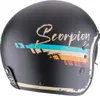 Scorpion Belfast Evo Adonis jet helma, černá matná/béžová, Náhled obrázku produktu 2