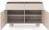 Commode ORION K2D2SZ in de kleur Cashmere, met afgeronde Productafbeelding-voorbeeld 6