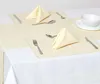 HOMESCAPES Tischset creme im 2er-Set – 100% Baumwolle, Produktbild-Vorschau 2