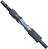 A close-up view of the handle and lower section of a fishing rod. Produktbild-Vorschau