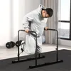 HOMCOM Dip Barren Bars 2er Set Rutschfest Dip Station Produktbild-Vorschau 2