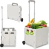 Jayseuw – lekki, składany wózek na zakupy, nośność 40 kg, Podgląd zdjęcia produktu 10