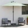 vidaXL Sonnenschirmständer Schwarz 45 x 25 x 45 cm Granit Produktbild-Vorschau 2