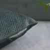 Kissen Dekokissen LxB 45x45 cm Grün Jacquard »GRETA« mit Produktbild-Vorschau 5