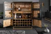 riess-ambiente Massiver Barschrank SCORPION 141cm schwarz Produktbild-Vorschau 4