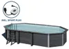 GRE Ovaler Composite-Pool KPCOV66 – 664 x 386 x 124 cm, Produktbild-Vorschau 1