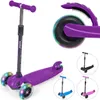 LifeGoods Kinderroller - Roller 5-8 Jahre - 3 Leuchtende Produktbild-Vorschau 1