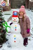 Zubehörset zum Bau eines Schneemanns im Schnee aus Sand Produktbild-Vorschau 9
