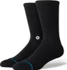 Stance Icon 3 Pack Crew Socken Schwarz Produktbild-Vorschau 7