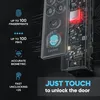 Tedee GO2 Alu s Keypad PRO – Chytrý elektronický zámek, Náhled obrázku produktu 11